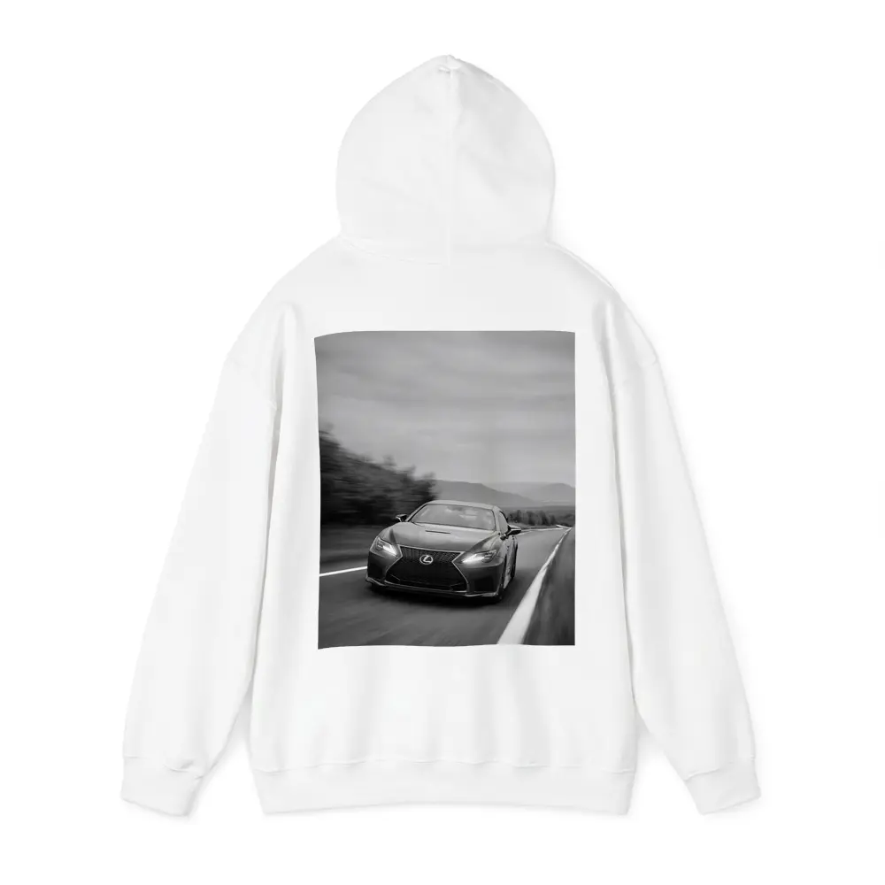 Lexus RC Black White Road Speed Shot – Hoodies