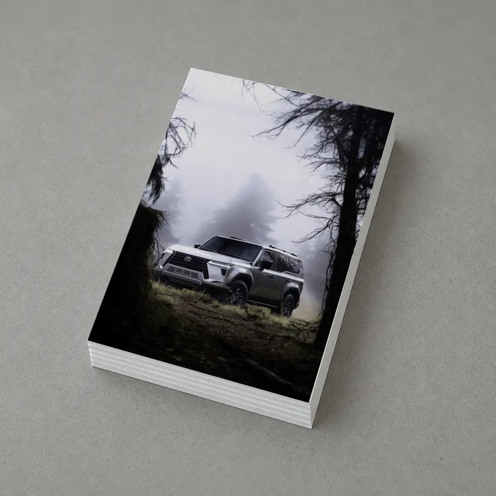Lexus GX Off Road Misty Forest Trail – Postcards
