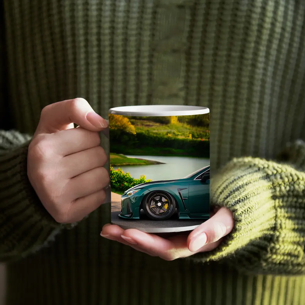 Lexus RC Green Stance Park Setting – Mugs