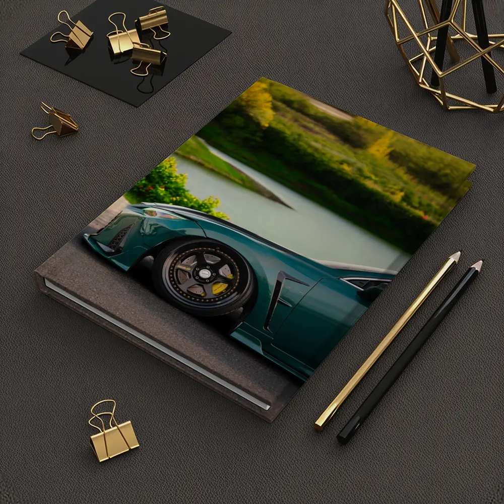 Lexus RC Green Stance Park Setting – Notebooks
