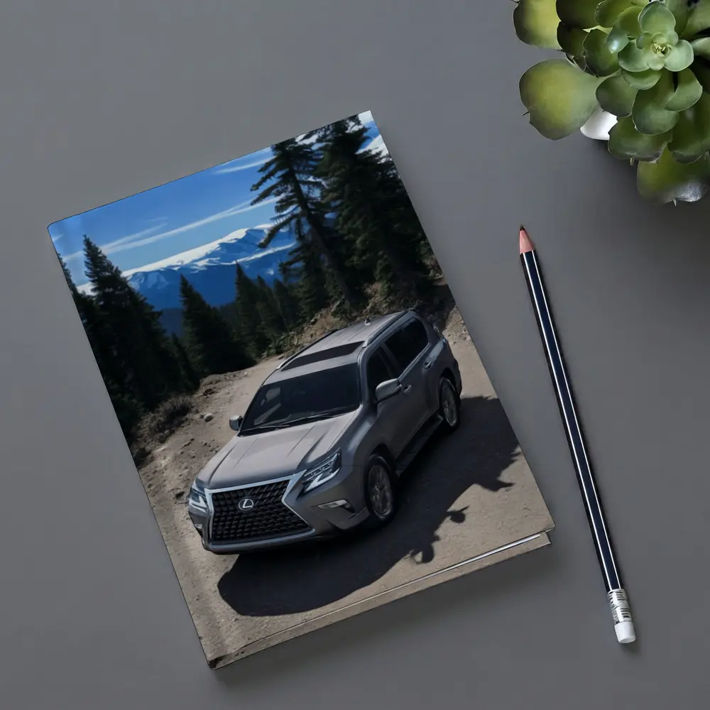 Lexus GX Silver SUV Mountain Trail – Notebooks
