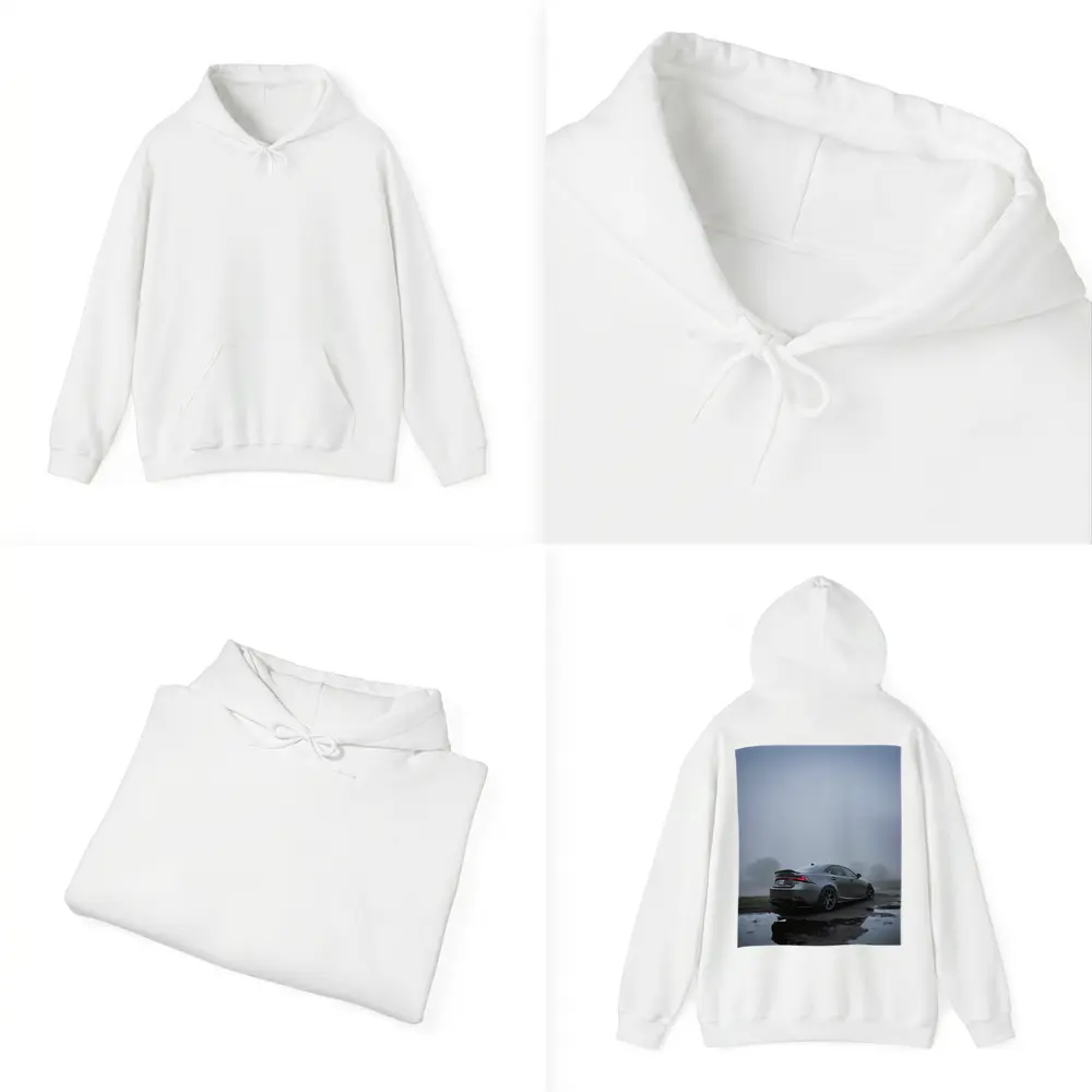 Lexus IS Sedan Foggy Moody Gray Day – Hoodies