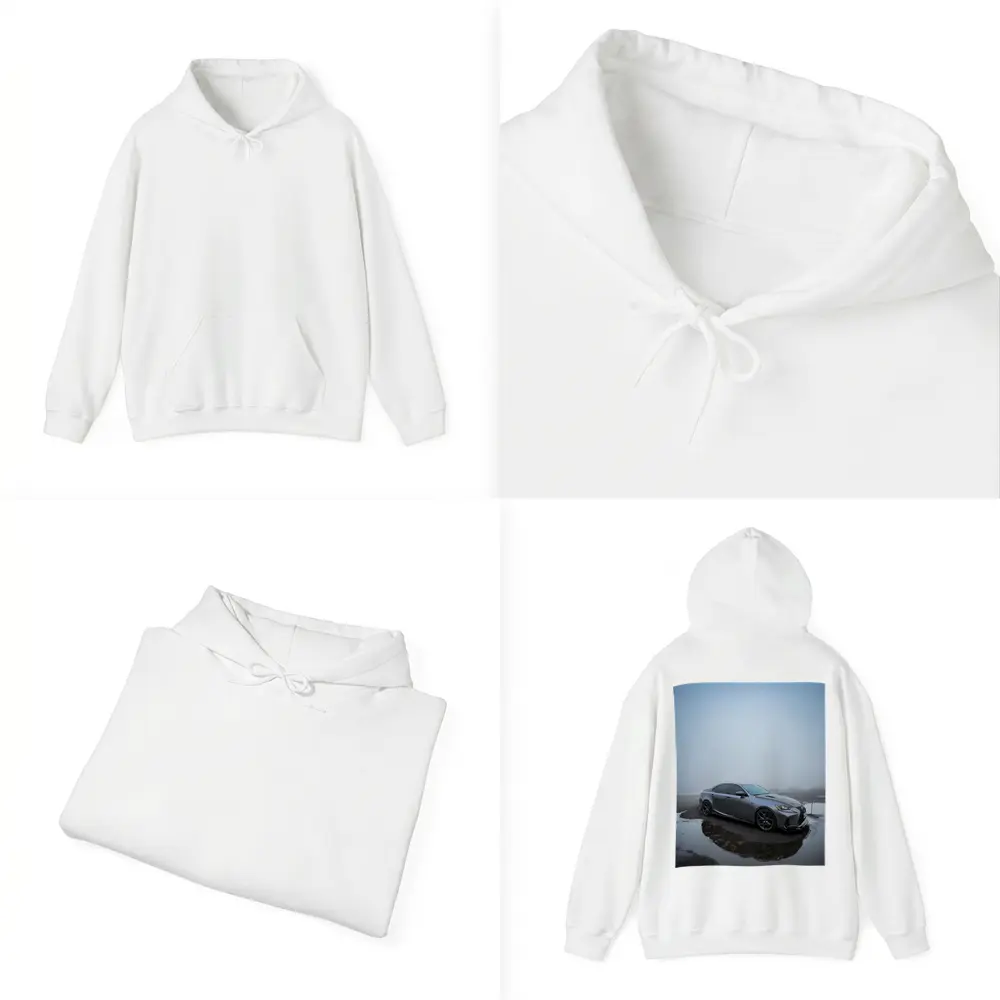 Lexus IS Sedan Foggy Wet Pavement – Hoodies
