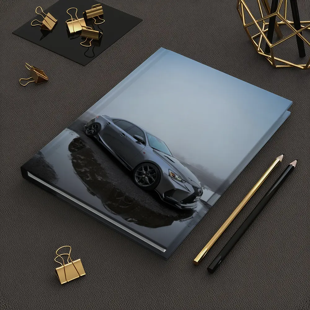 Lexus IS Sedan Foggy Wet Pavement – Notebooks