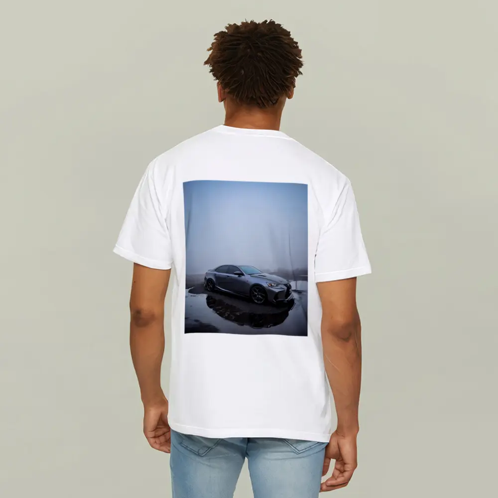Lexus IS Sedan Foggy Wet Pavement – T-Shirts