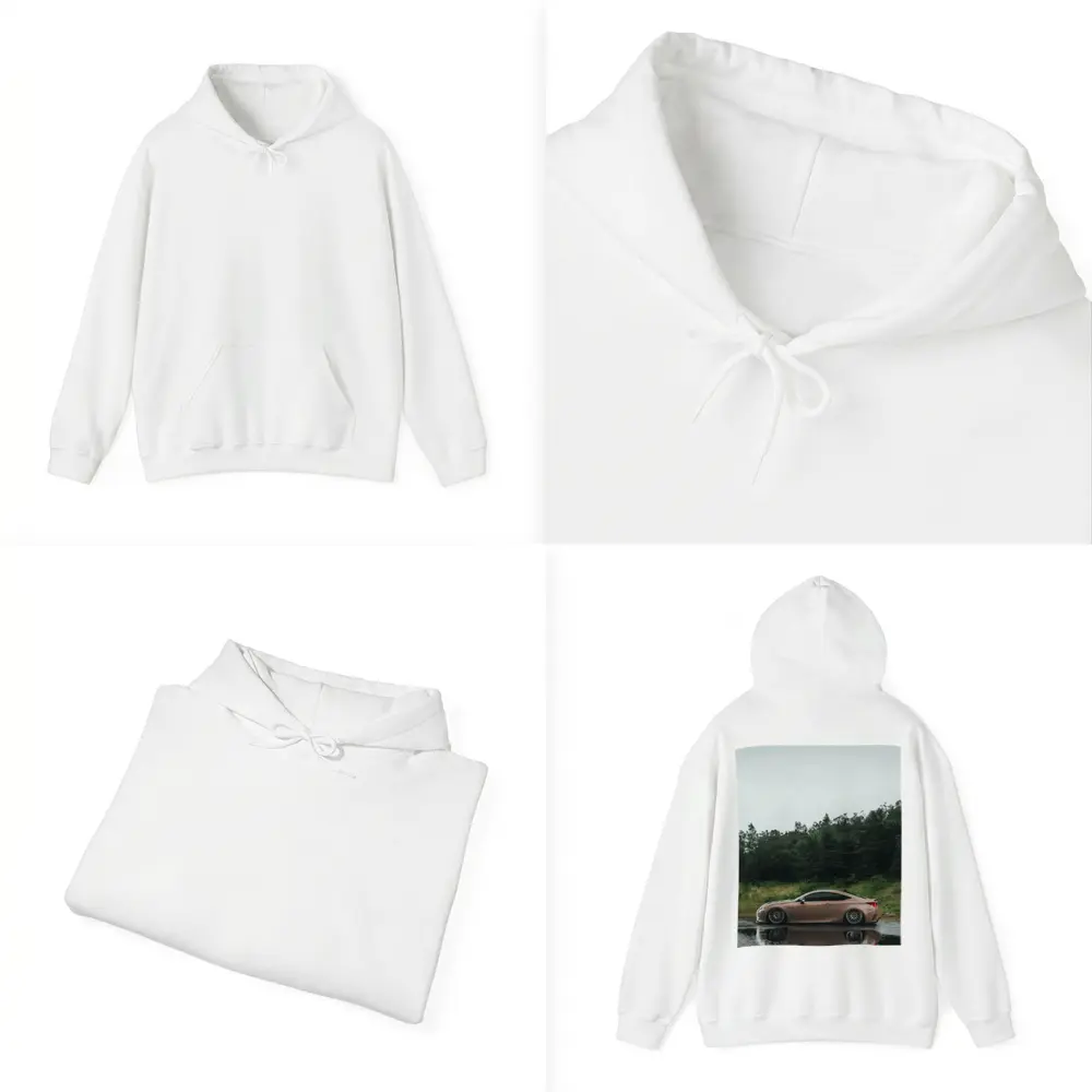 Lexus RC Coupe Rainy Forest Reflection – Hoodies