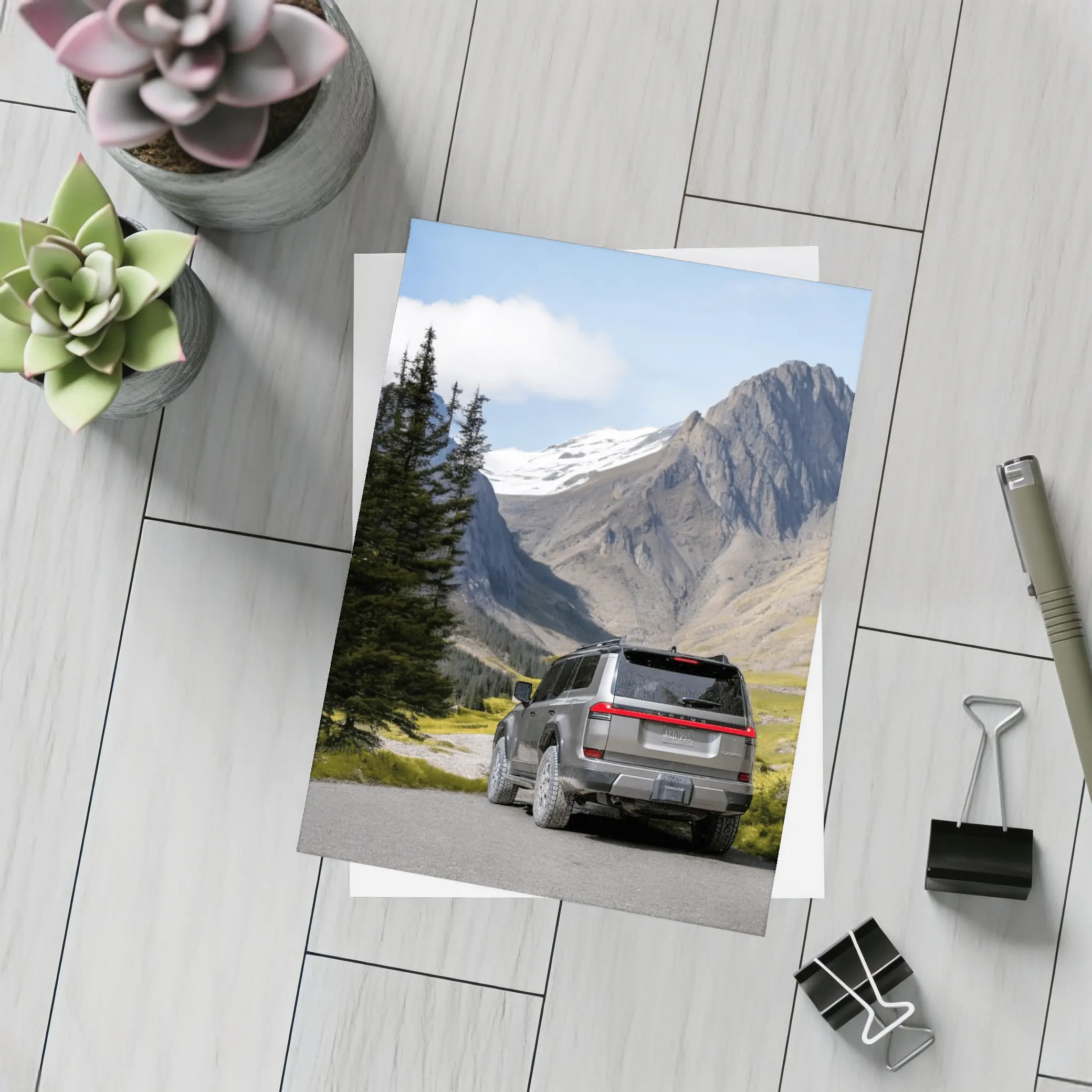 Lexus LX Mountain Road Scenic View – Postcards