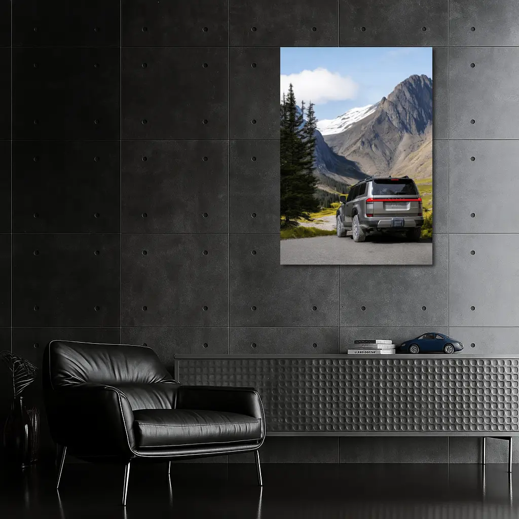 Lexus LX Mountain Road Scenic View – Wall Art