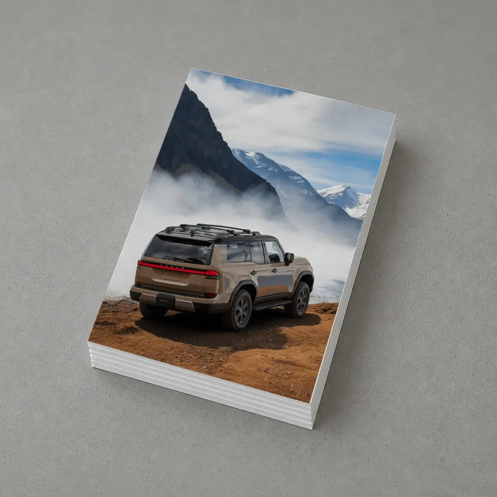 Lexus GX Mountain Fog Rugged Terrain – Postcards