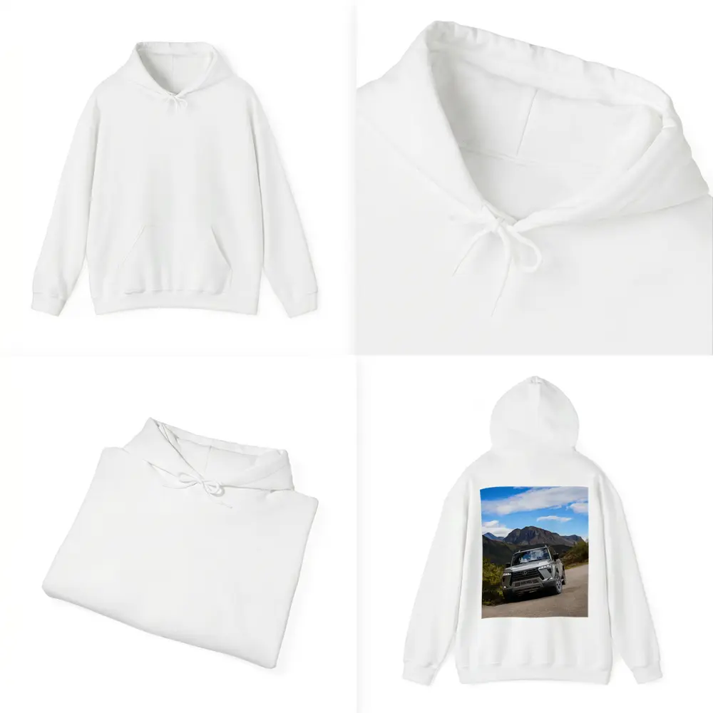 Lexus GX Mountain Road Gray SUV – Hoodies