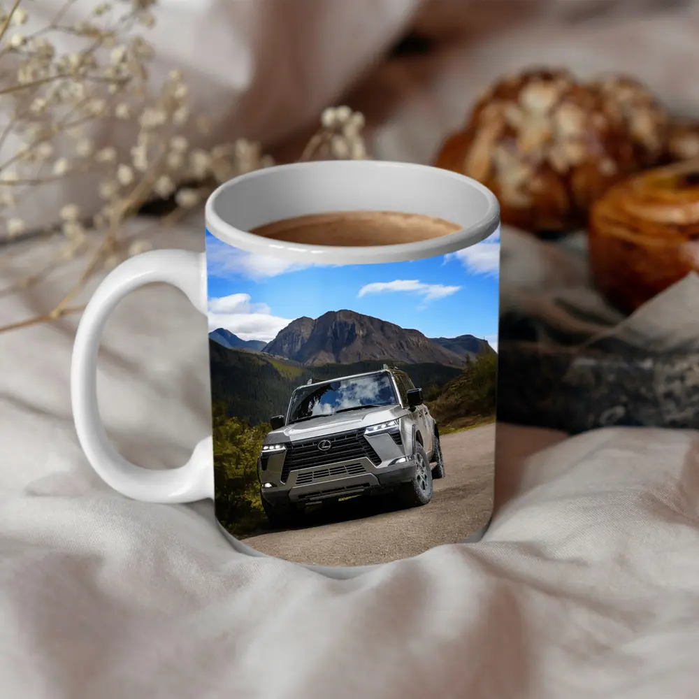 Lexus GX Mountain Road Gray SUV – Mugs