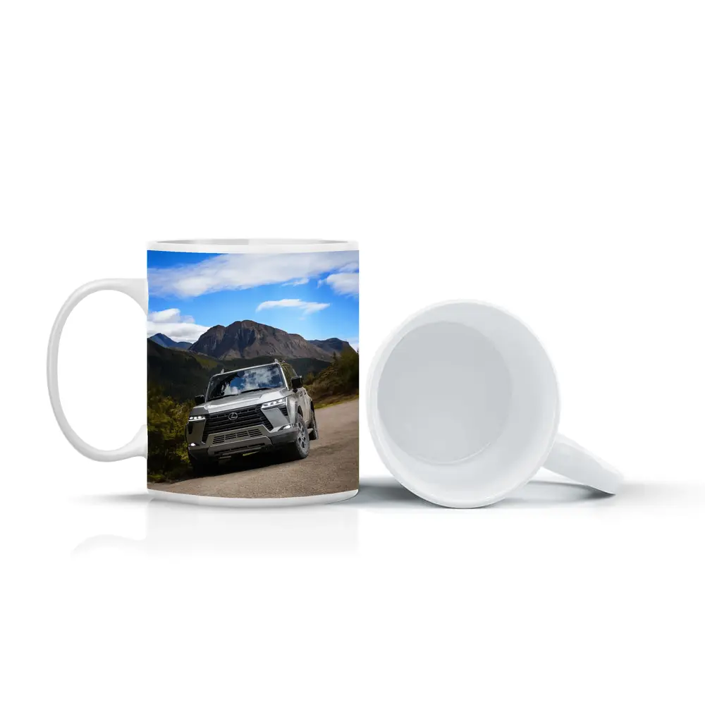 Lexus GX Mountain Road Gray SUV – Mugs