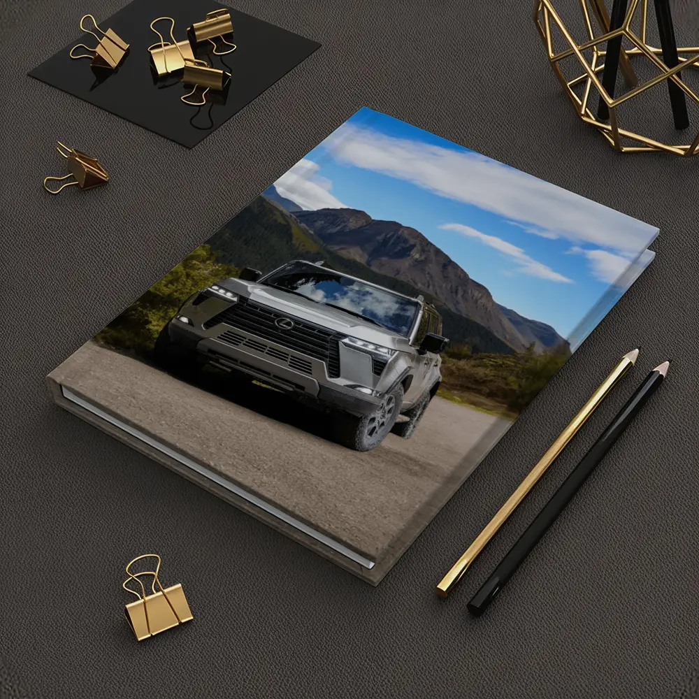 Lexus GX Mountain Road Gray SUV – Notebooks