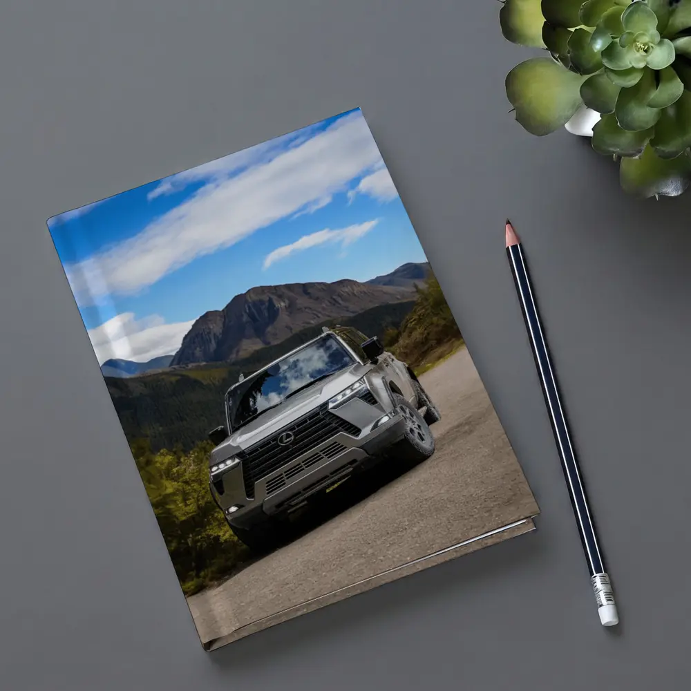 Lexus GX Mountain Road Gray SUV – Notebooks