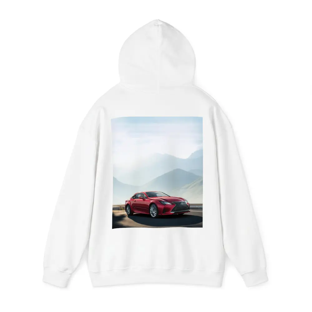 Lexus RC Red Coupe Mountain Road Drive – Hoodies