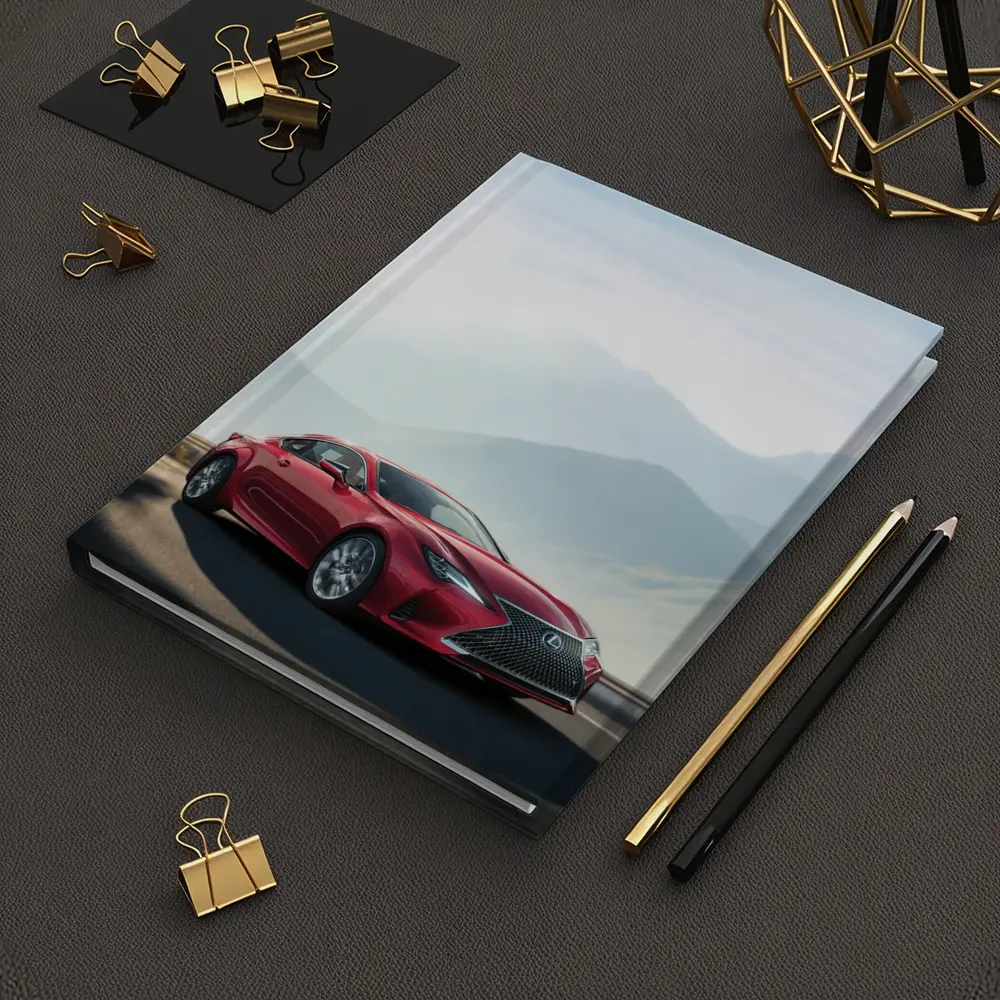 Lexus RC Red Coupe Mountain Road Drive – Notebooks