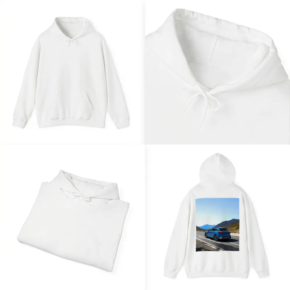 Lexus RX Blue SUV Mountain Road Drive – Hoodies