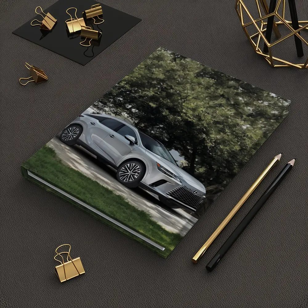 Lexus RX Silver SUV Parked Under Trees – Notebooks