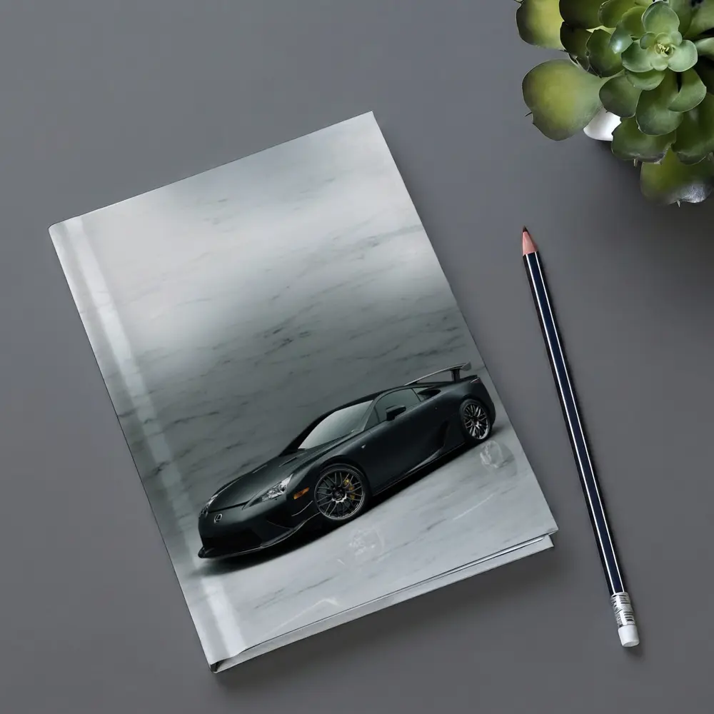 Lexus LFA Matte Black Marble Studio – Notebooks