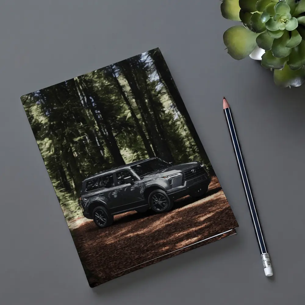Lexus GX Forest Trail Dark Gray SUV – Notebooks