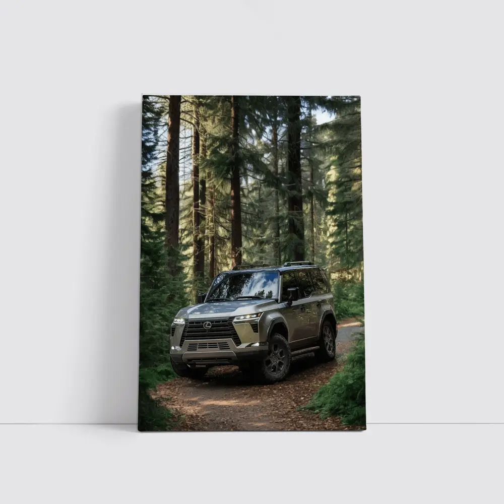 Lexus GX Off Road Forest Trail Drive – Wall Art