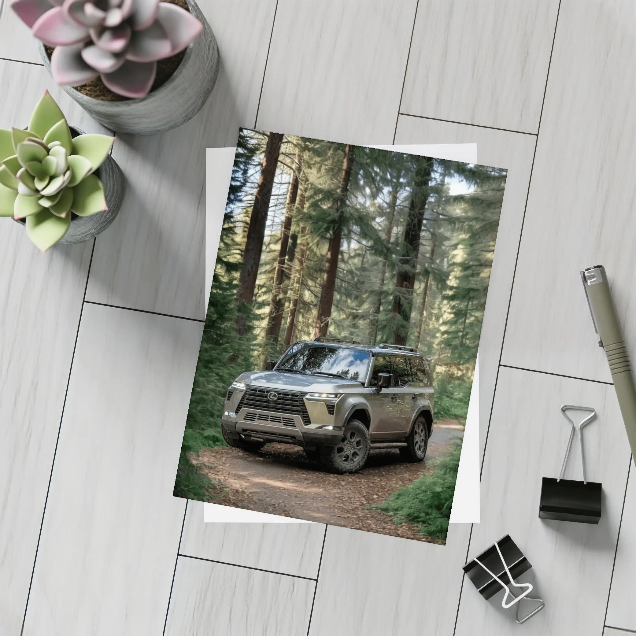 Lexus GX Off Road Forest Trail Drive – Postcards