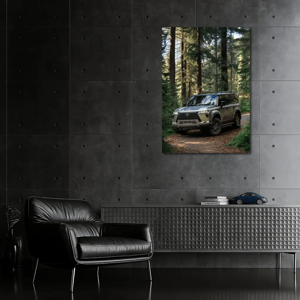 Lexus GX Off Road Forest Trail Drive – Wall Art