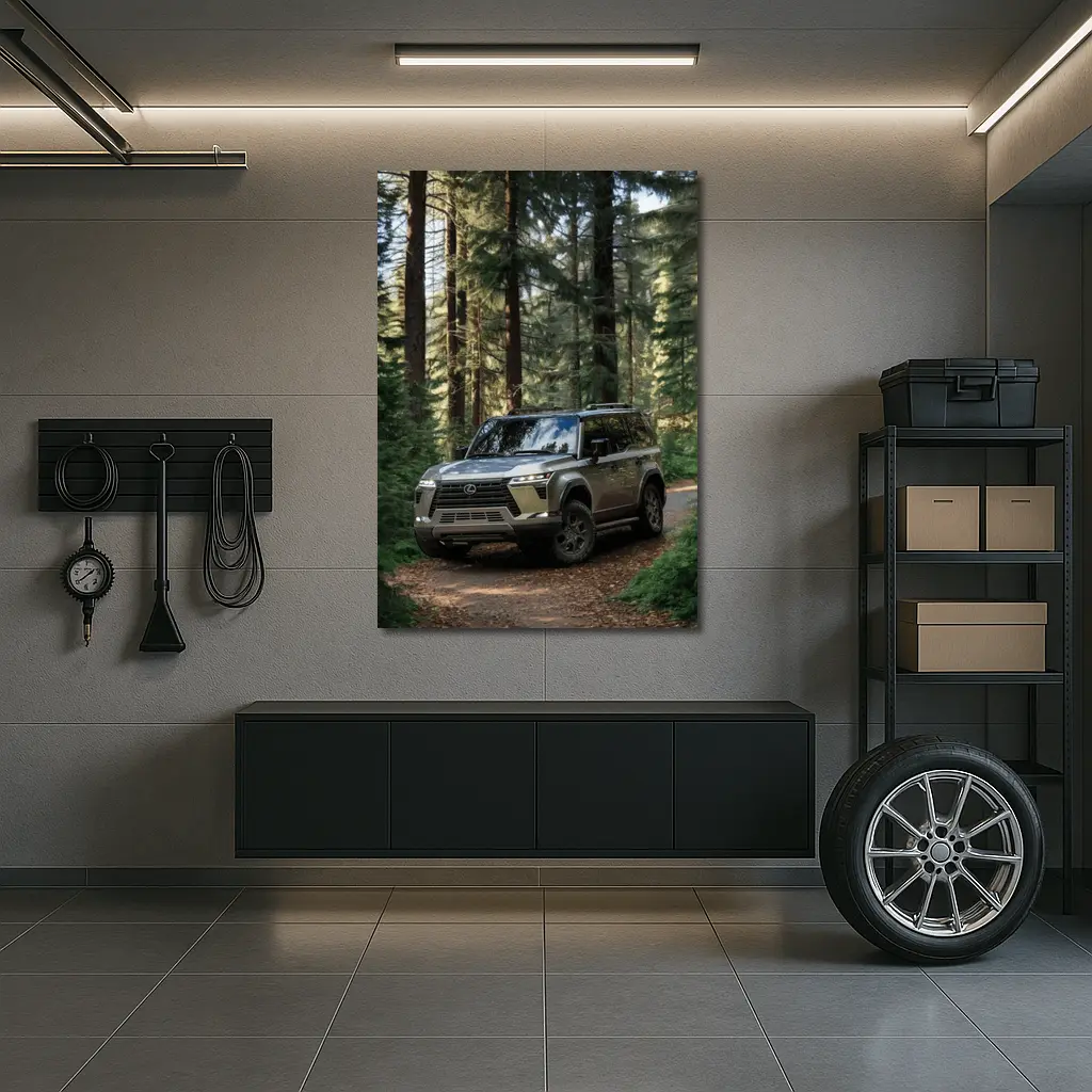Lexus GX Off Road Forest Trail Drive – Wall Art