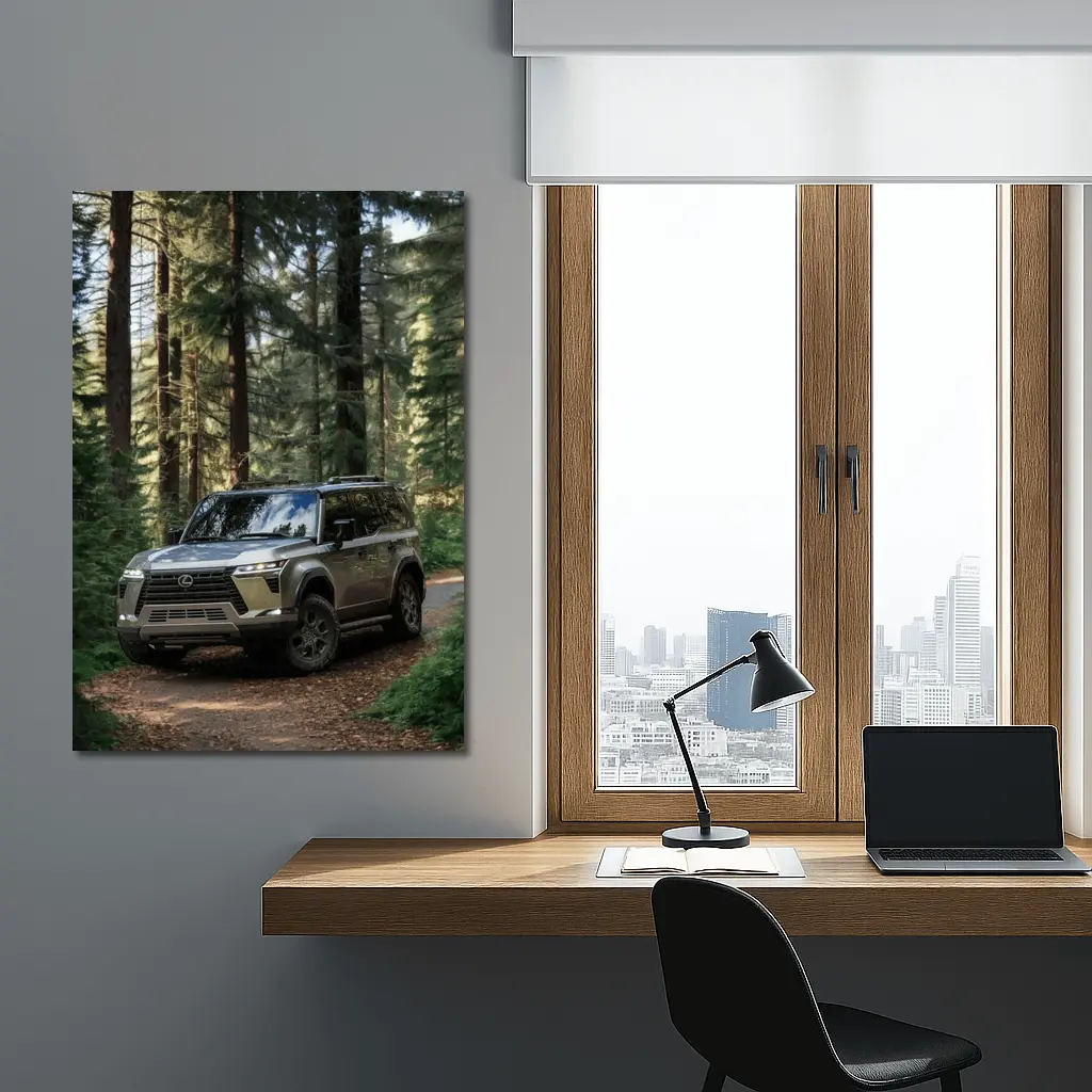 Lexus GX Off Road Forest Trail Drive – Wall Art