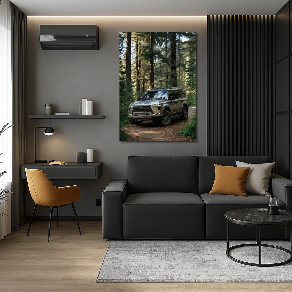 Lexus GX Off Road Forest Trail Drive – Wall Art