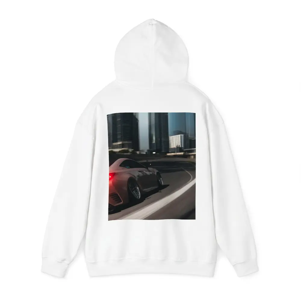 Lexus RC Speeding Through Night City – Hoodies