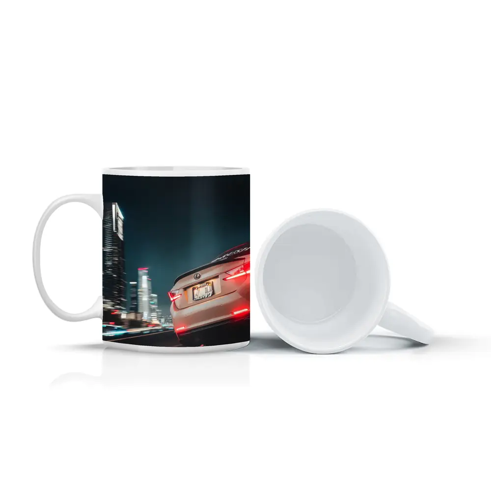 Lexus GS Night City Skyline Drive – Mugs