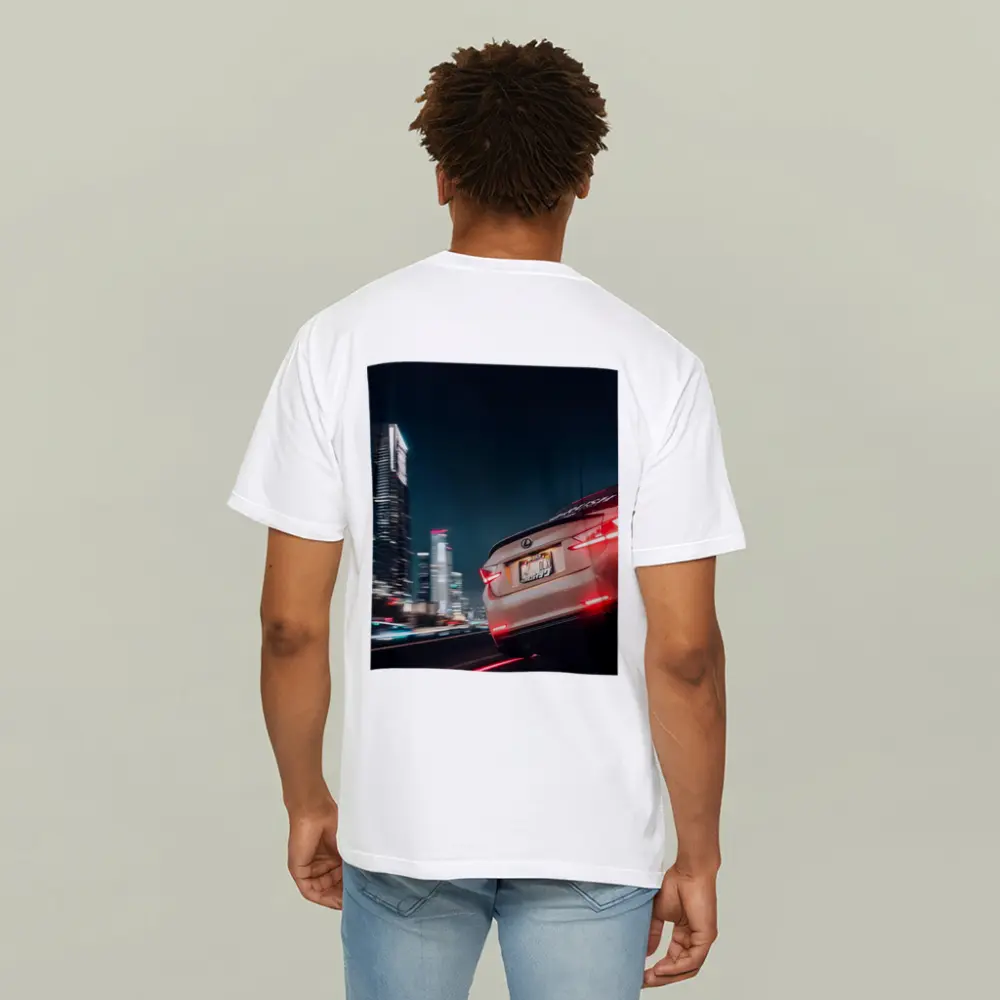 Lexus GS Night City Skyline Drive – T-Shirts