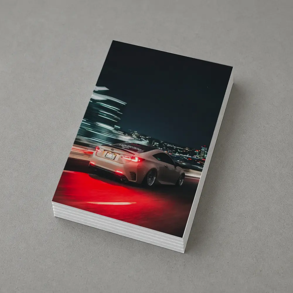 Lexus RC Night City Street Racing – Postcards