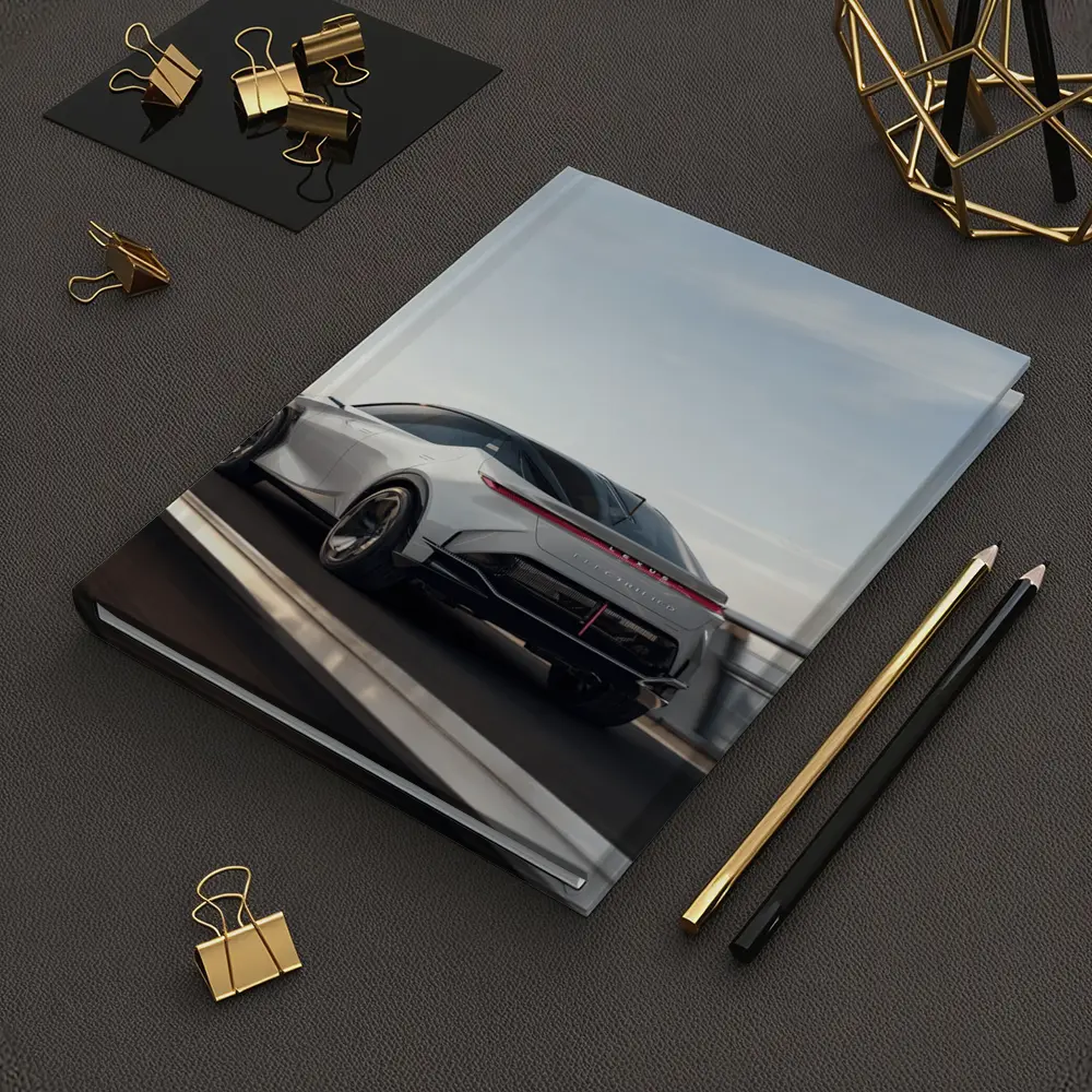 Lexus Concept Car On Open Road – Notebooks