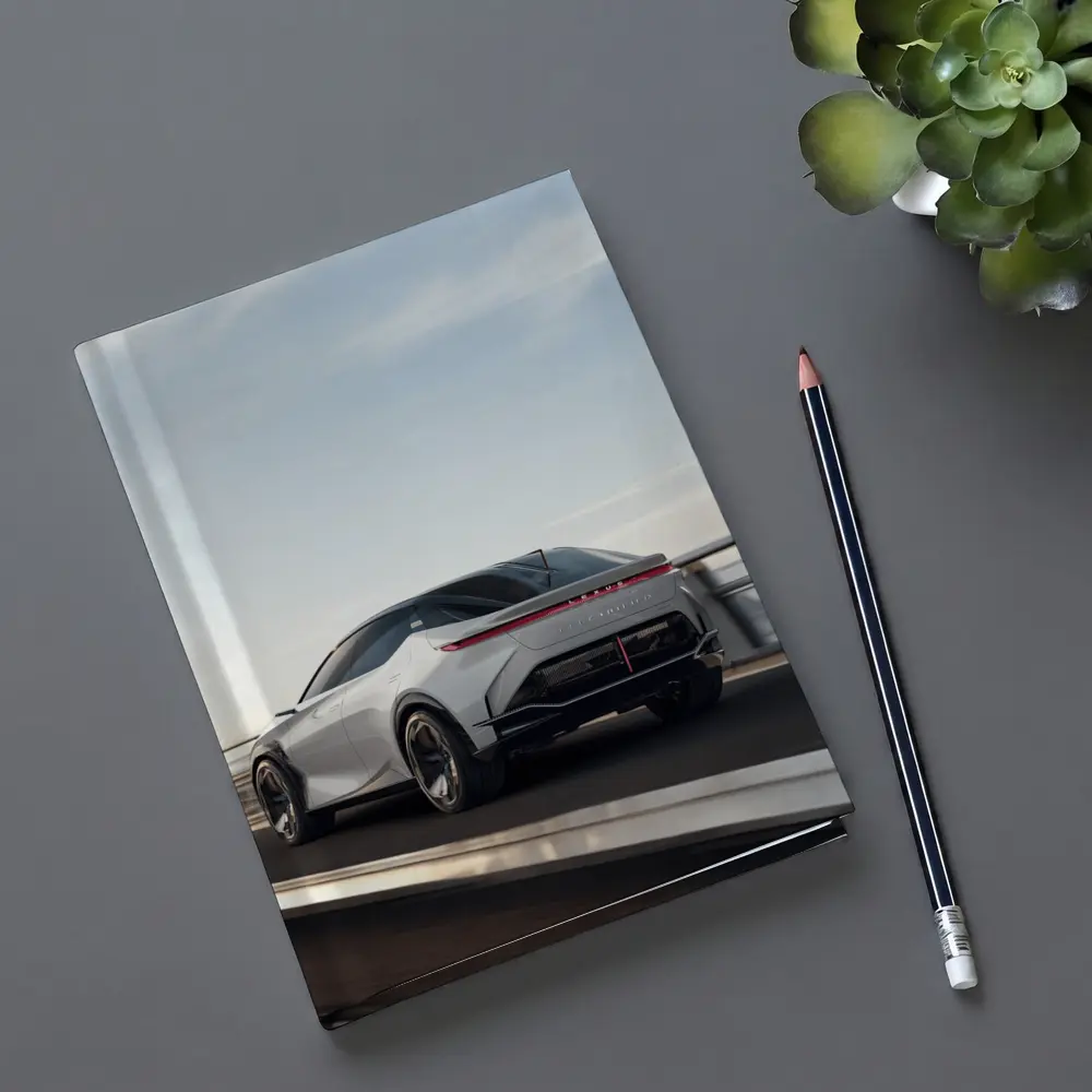 Lexus Concept Car On Open Road – Notebooks