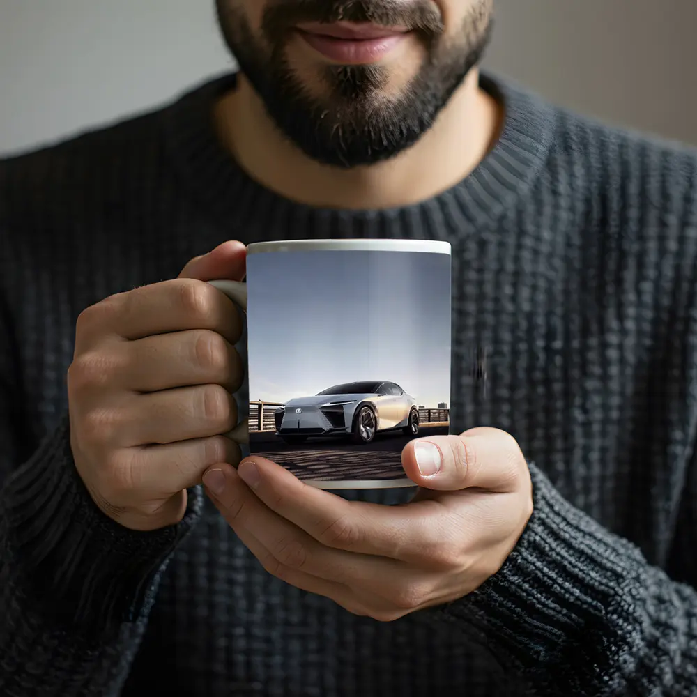 Lexus LF-Z Concept Car on Bridge – Mugs