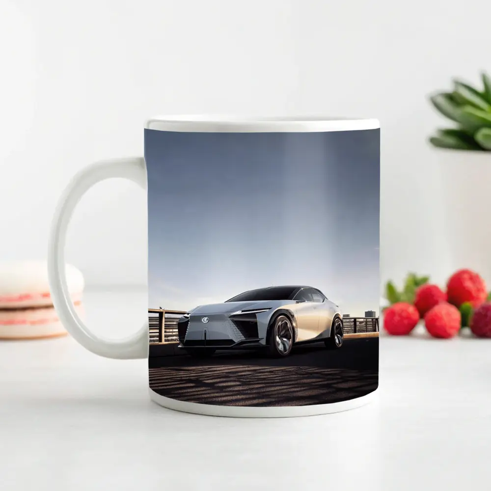 Lexus LF-Z Concept Car on Bridge – Mugs