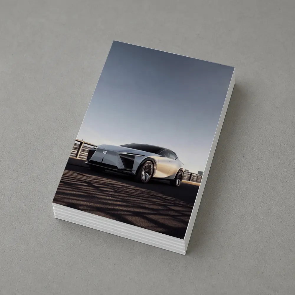 Lexus LF-Z Concept Car on Bridge – Postcards