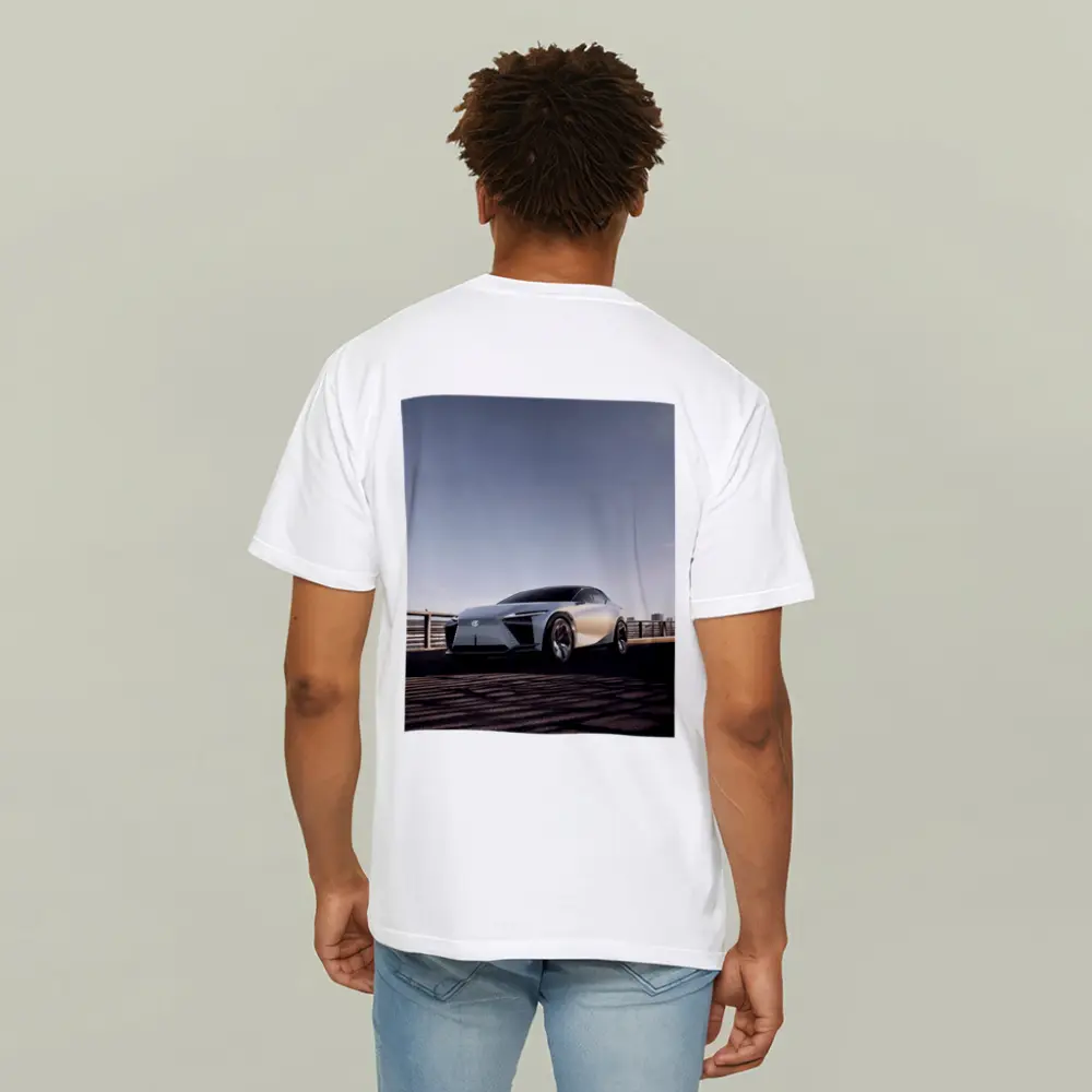 Lexus LF-Z Concept Car on Bridge – T-Shirts