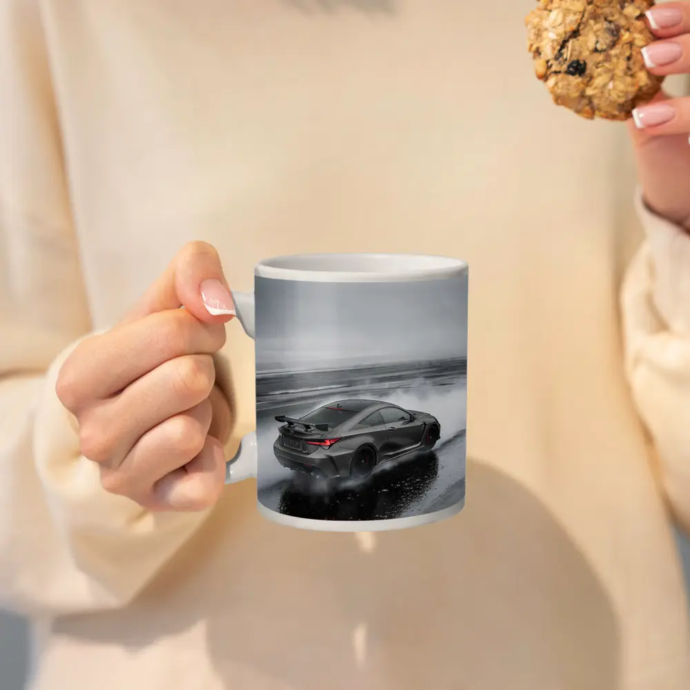 Lexus RC F Drifting in Rainy Weather – Mugs