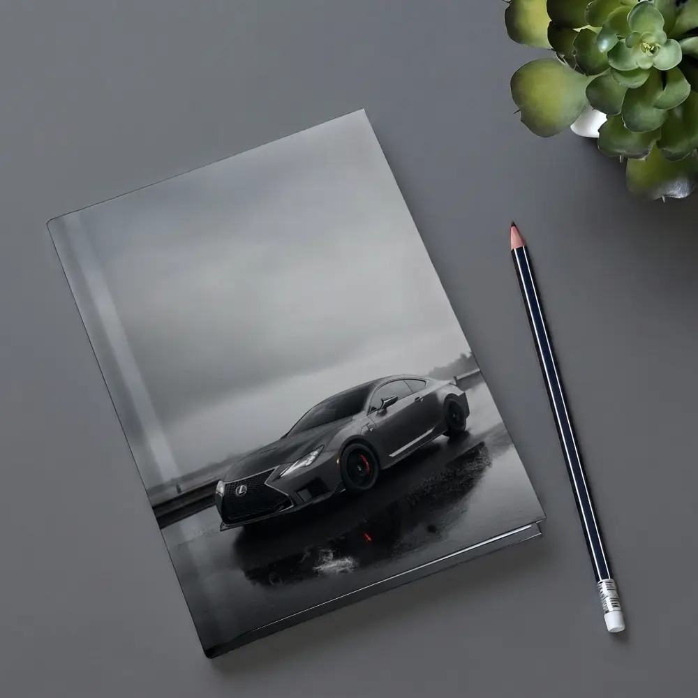 Lexus RC F Wet Road Overcast Day – Notebooks
