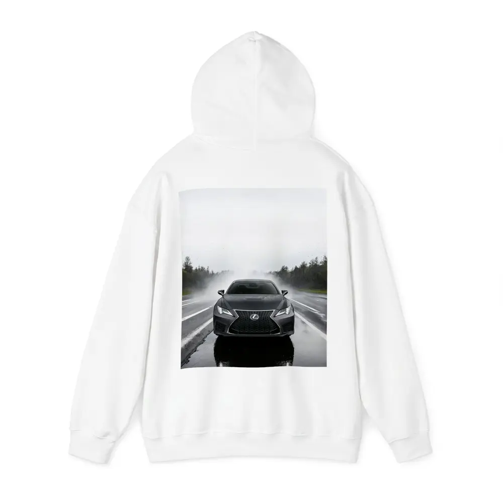 Lexus RC F Driving In Heavy Rain – Hoodies