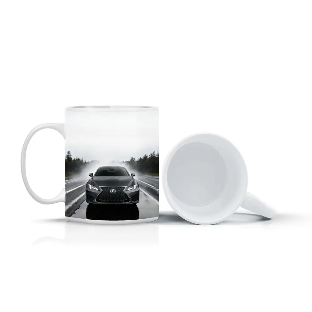 Lexus RC F Driving In Heavy Rain – Mugs