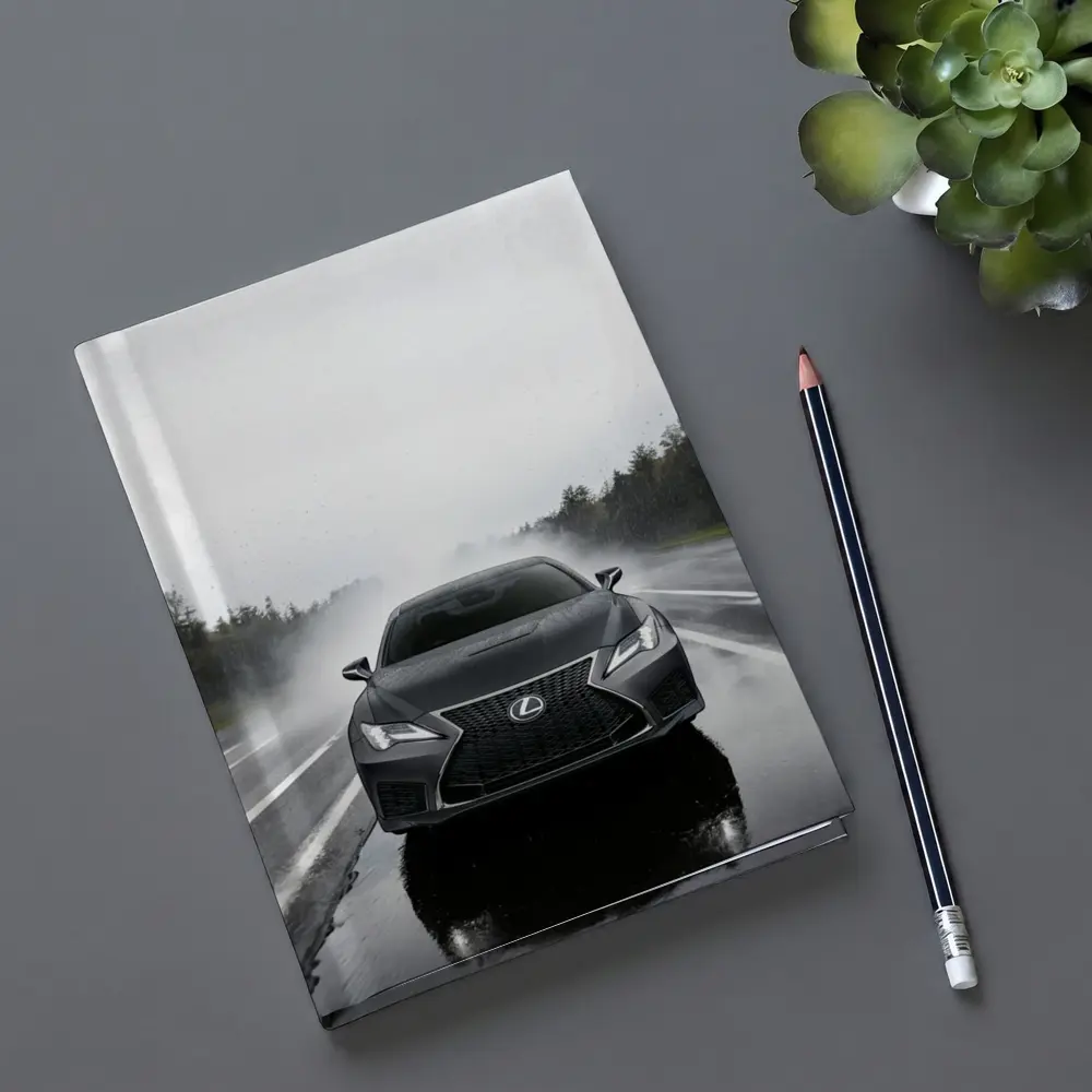 Lexus RC F Driving In Heavy Rain – Notebooks