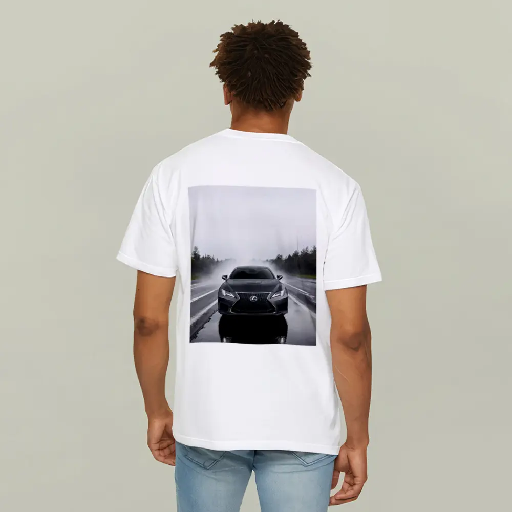 Lexus RC F Driving In Heavy Rain – T-Shirts