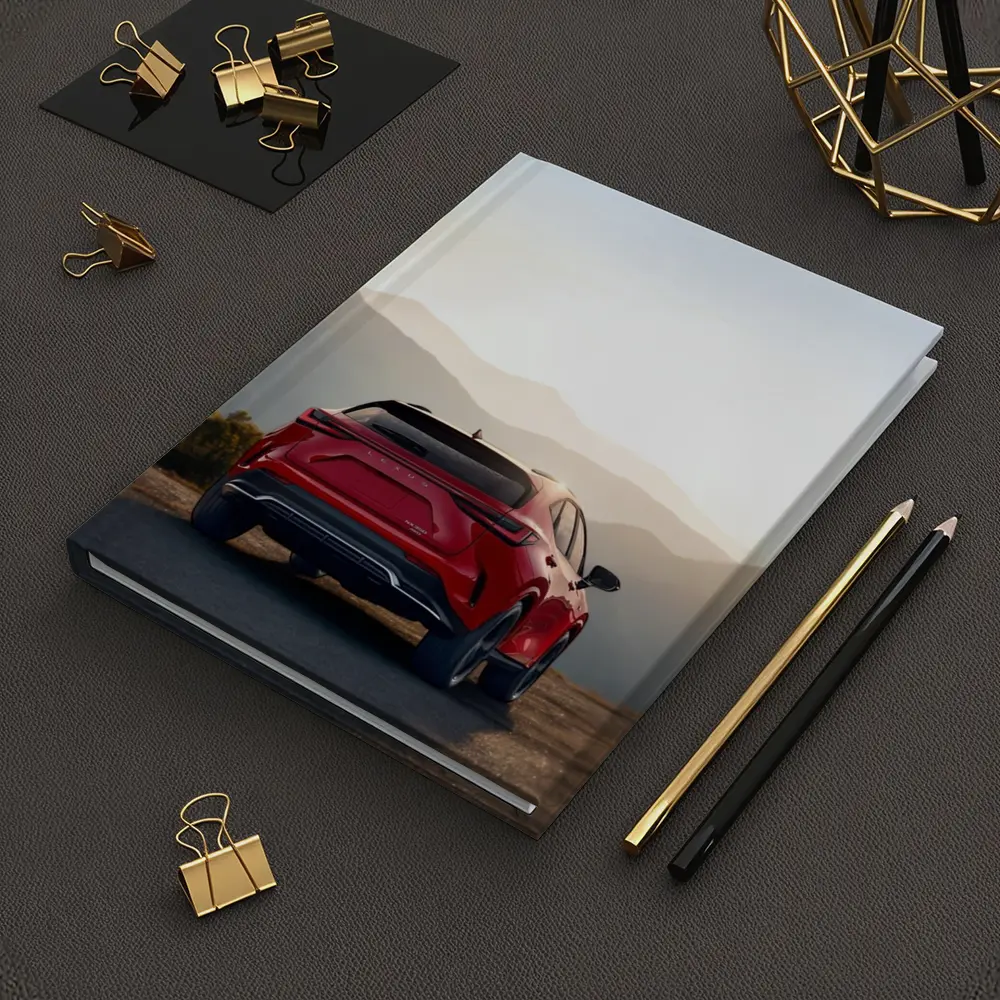 Red Lexus NX SUV Mountain Sunset View – Notebooks