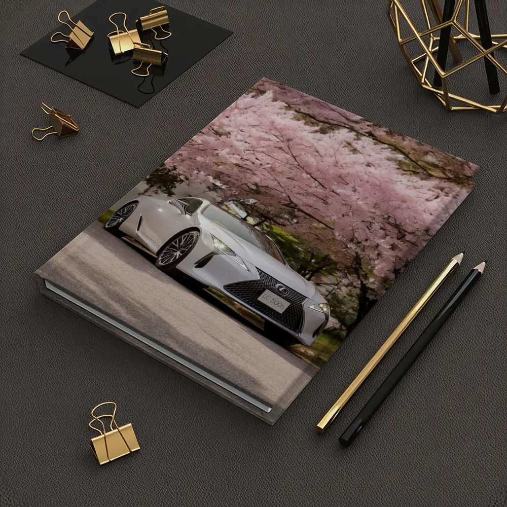 Lexus LC 500h Silver Under Cherry Blossoms – Notebooks