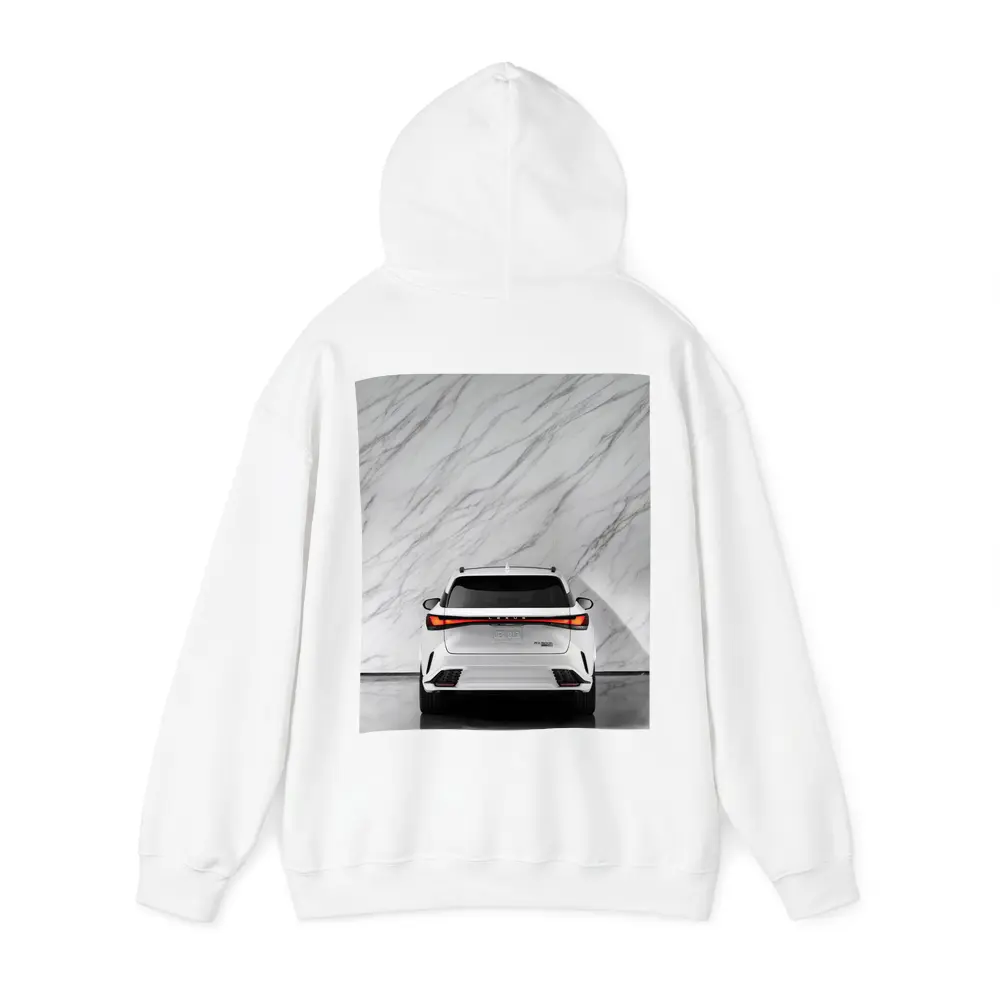 Lexus RX White SUV Marble Wall – Hoodies
