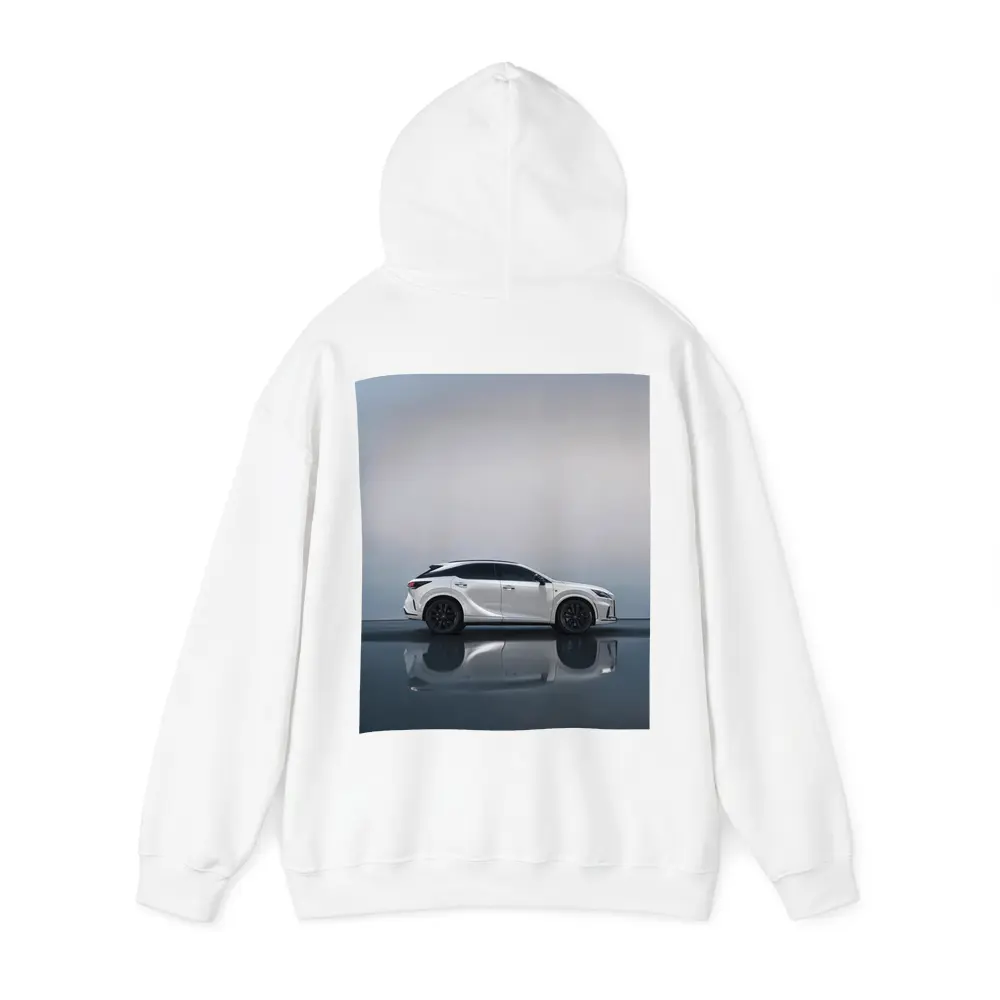Lexus RX White Studio Reflective Floor – Hoodies